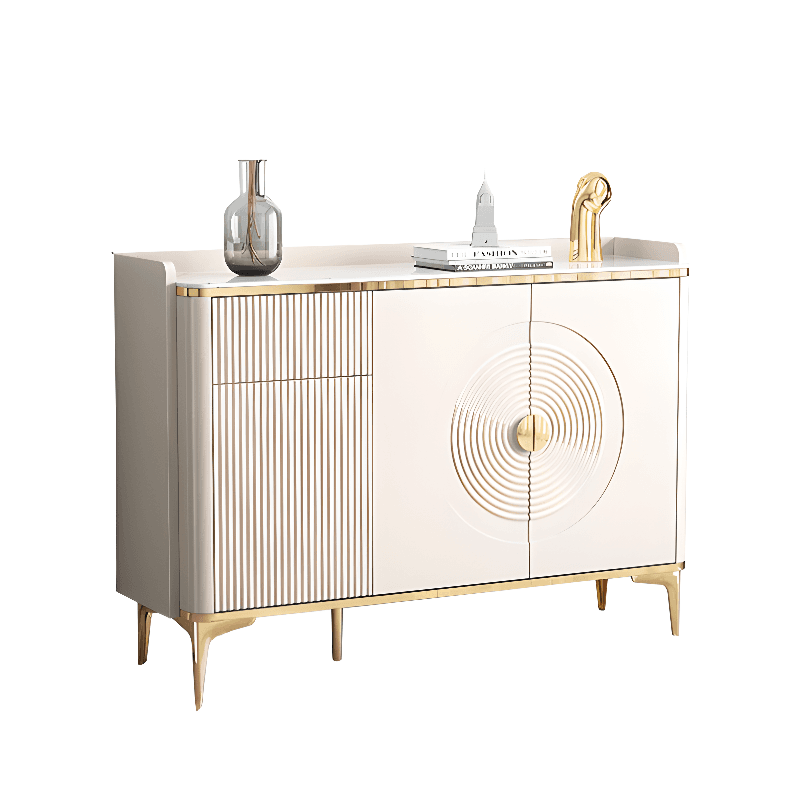Art Deco Ground Sideboard/Server, Independent with Kitchen Tool Storage and Counter Slab thumbnail 5