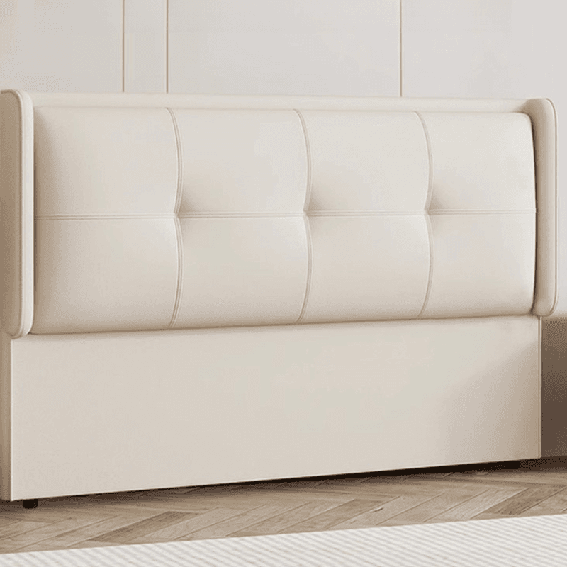 Simplistic No Distressing Queen(60"W x 80"L)/Full(54"W x 75"L)/Twin XL(38"W x 80"L) Standard（36-55“） Rectangular Button-tufted Panel Headboard with Sponge Filling thumbnail 6