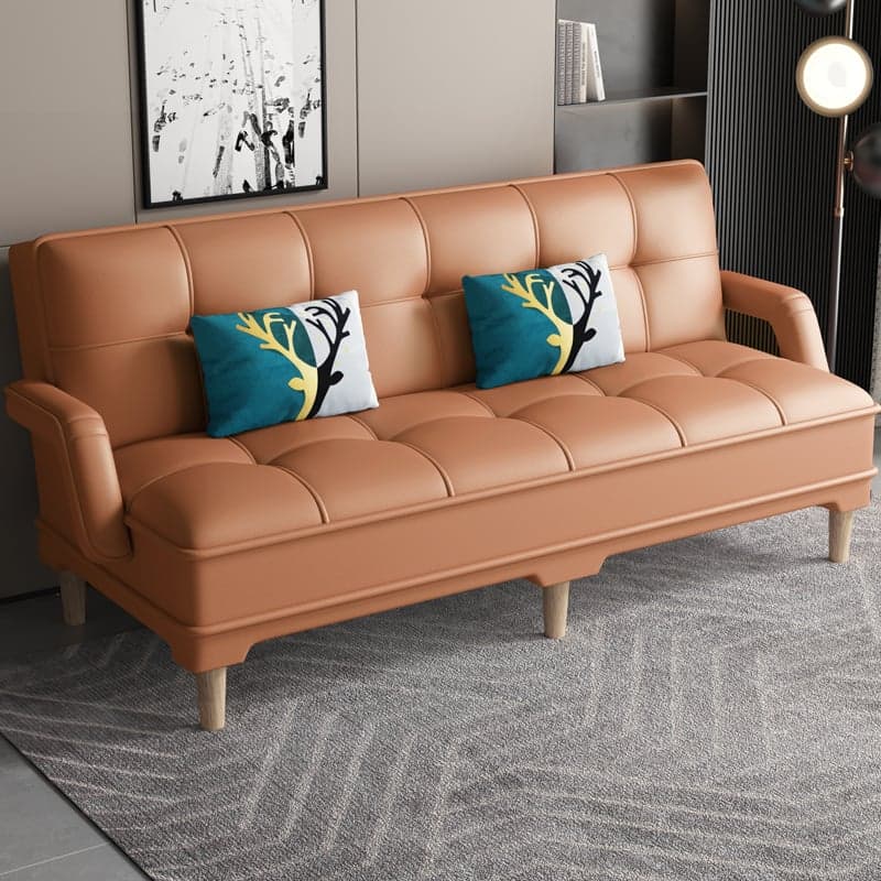 Tear Resistant Standard Sofa in Gray/Light Blue/Amber Color with Arm thumbnail 6