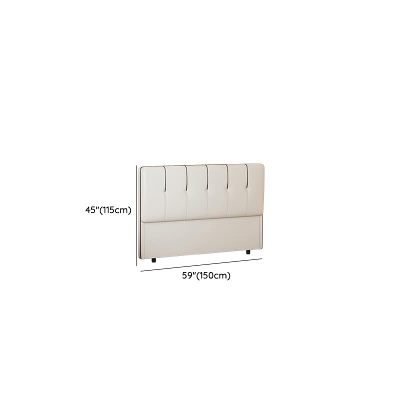 Modish No Distressing Button-tufted Panel Headboard in Rectangle Shape for King/Queen/Full Bed with Sponge Upholstery Fill and Standard Height thumbnail 19