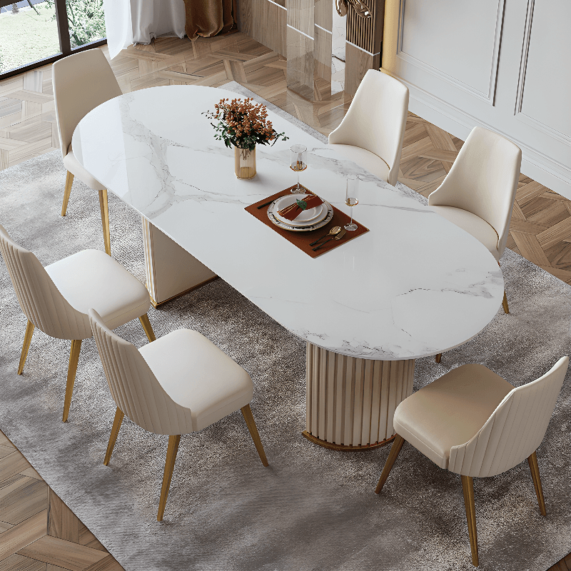 Lavish/Contemporary Upholstered Side Chair with Parsons Back Style and Metal Legs thumbnail 5