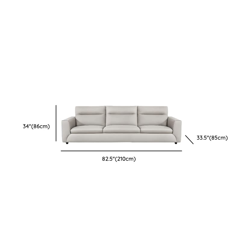Straight/L-Shape Cotton Upholstered Sofa Couch/Sofa Chaise, Horizontal/Right Hand Facing Orientation thumbnail 11
