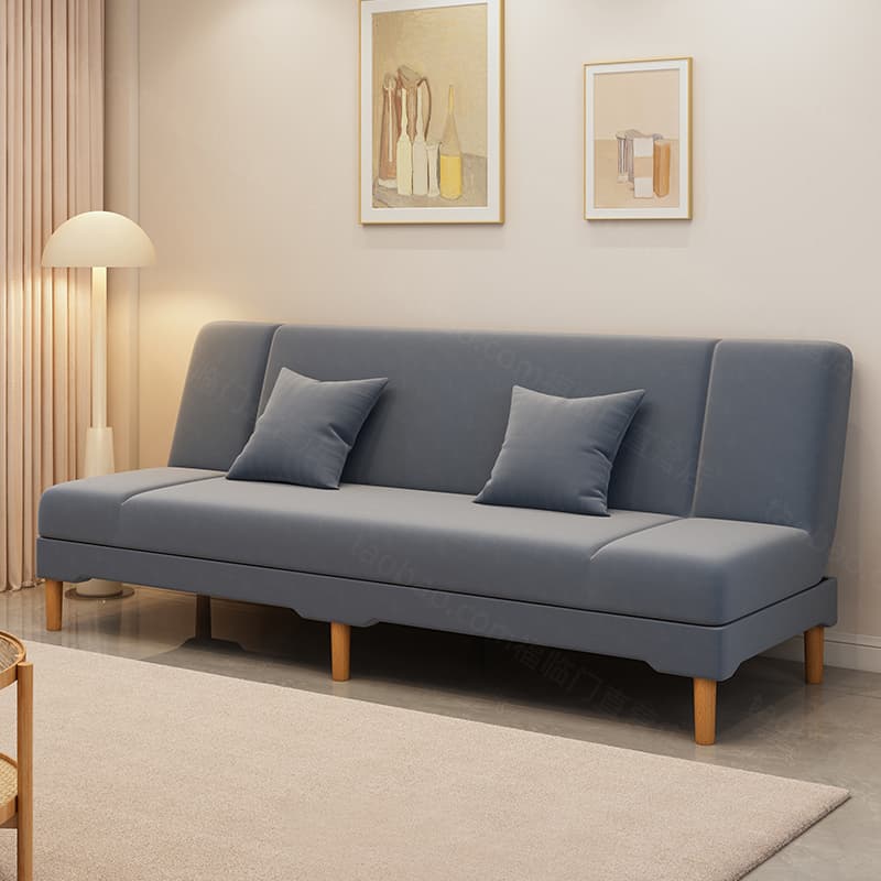 Modern Simple Style Dove Grey/Blue/Green Fold Away Convertible Sofa Living Spaces thumbnail 7