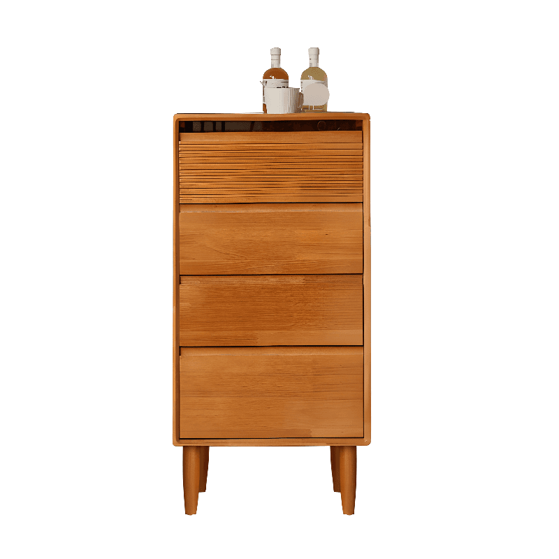 Minimalist Cube Double Dresser in Natural Wood thumbnail 10
