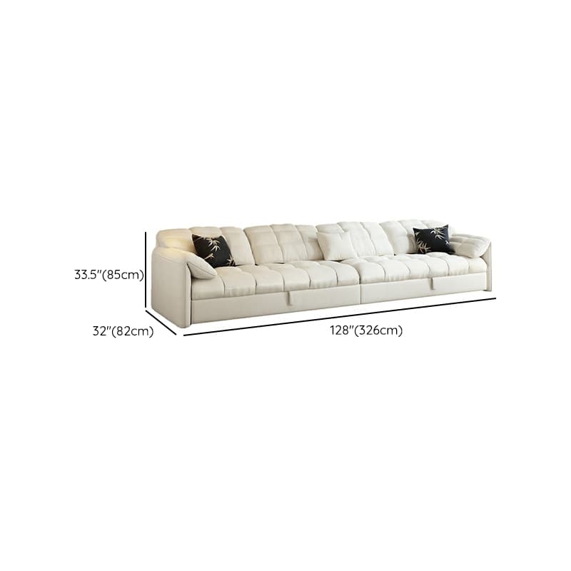 L-Shape/Straight Expandable Tufted Left Hand Facing/Horizontal Sofa Recliner/Sofa Couch with Concealed Support & Hidden Storage thumbnail 19