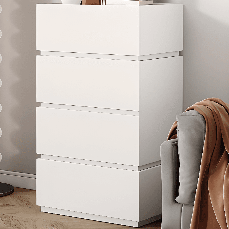 Trendy Rectangle Utility Cabinet with Manufactured Wood Countertop, Ink/White Top, and Soft Close Drawer thumbnail 3
