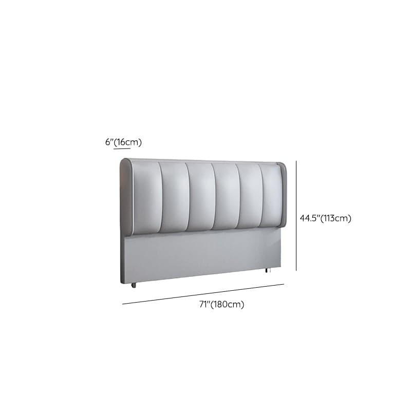 Casual Free-standing Standard King(76"W x 80"L)/Queen(60"W x 80"L)/Full(54"W x 75"L) Panel No Distressing With Legs in Wood and Sponge thumbnail 22