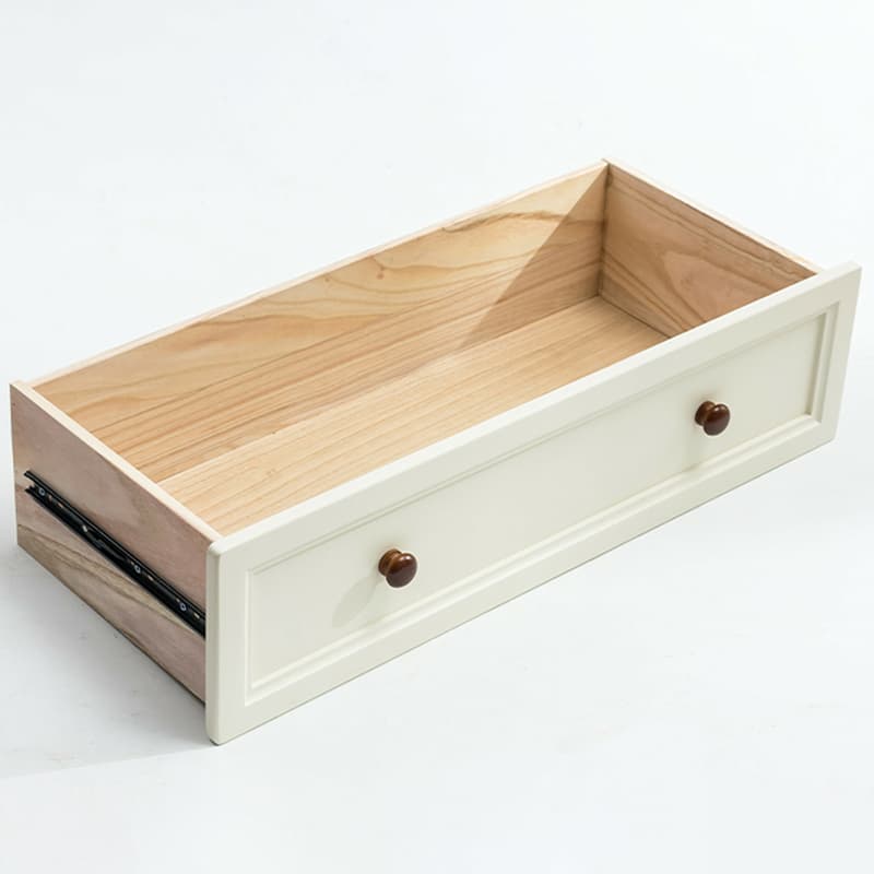 Solid Wood Countertop Storage Chest Traditional Style with Drawers thumbnail 11