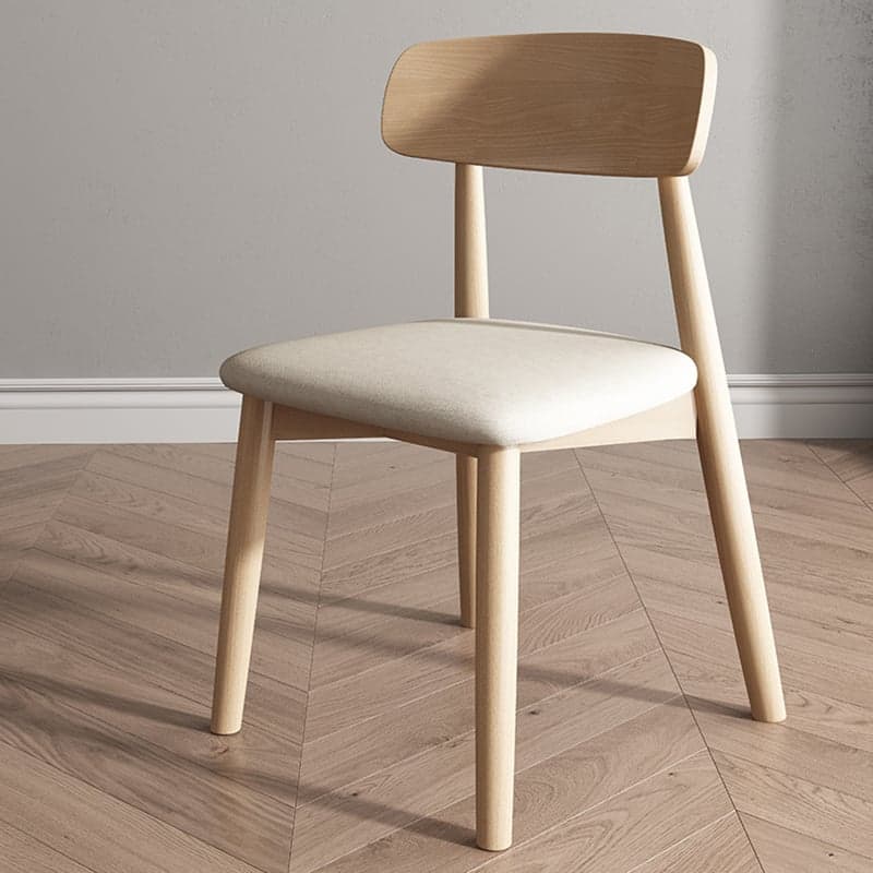 For Restaurant Light-Toned Wood Framed Armless Chair thumbnail 6