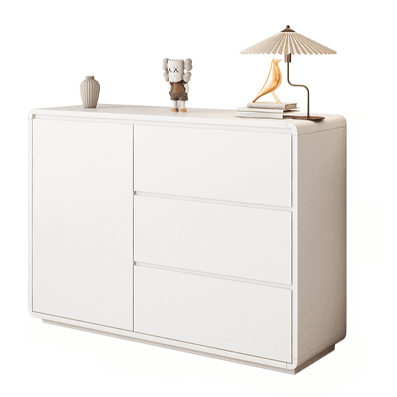 Contemporary Sideboard with 3 Drawers, Closet, Standard/Wide/Narrow Sizes, 1 Shelf, Kitchen Cupboards, and 2/3/Single Doors thumbnail 10