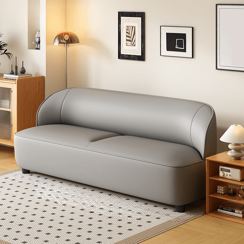 Modish Solid Color Scratch-durable Standard Sofa in Rose/Light Green/Tangerine Color for 2/4 Person/for 3 thumbnail 11