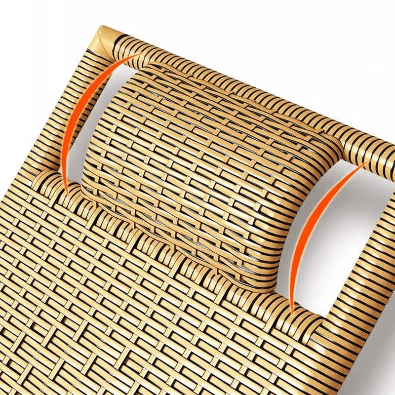 Simple Synthetic Rocking Chair with Scratch-tolerant Track Arm thumbnail 21