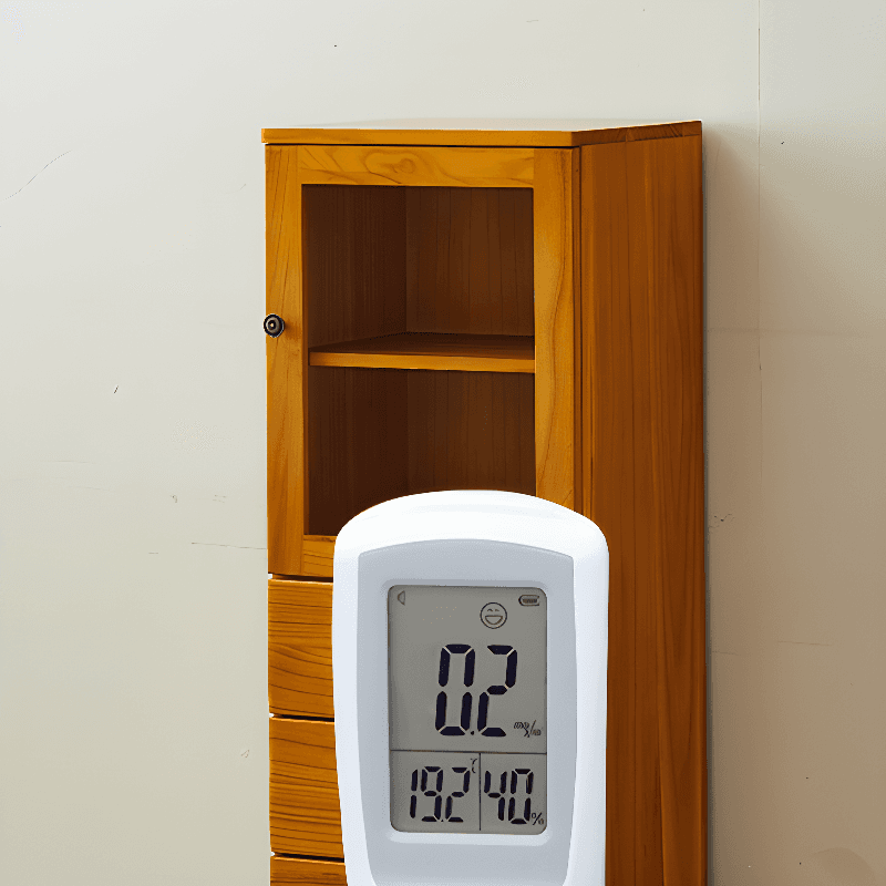 Modish Timber Console Dresser with 3/4/5 Drawers, Hutch Cabinets, and 2 Interior Shelves in Vertical Orientation thumbnail 9