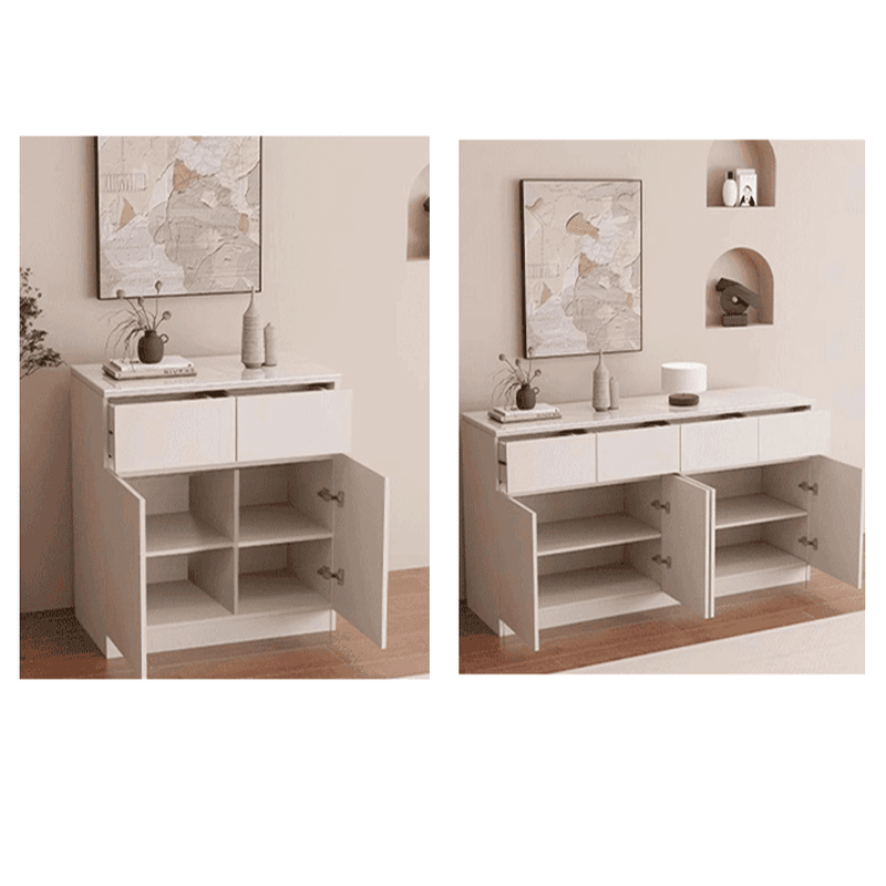 Sideboard with 4 Drawers/3 Drawers/2 Drawers, Narrow/Standard Size, Drawers Storage, Sintered Stone Countertop, Alterable Shelf, 4 Doors/3 Doors/2 Doors, and Tabletop thumbnail 11