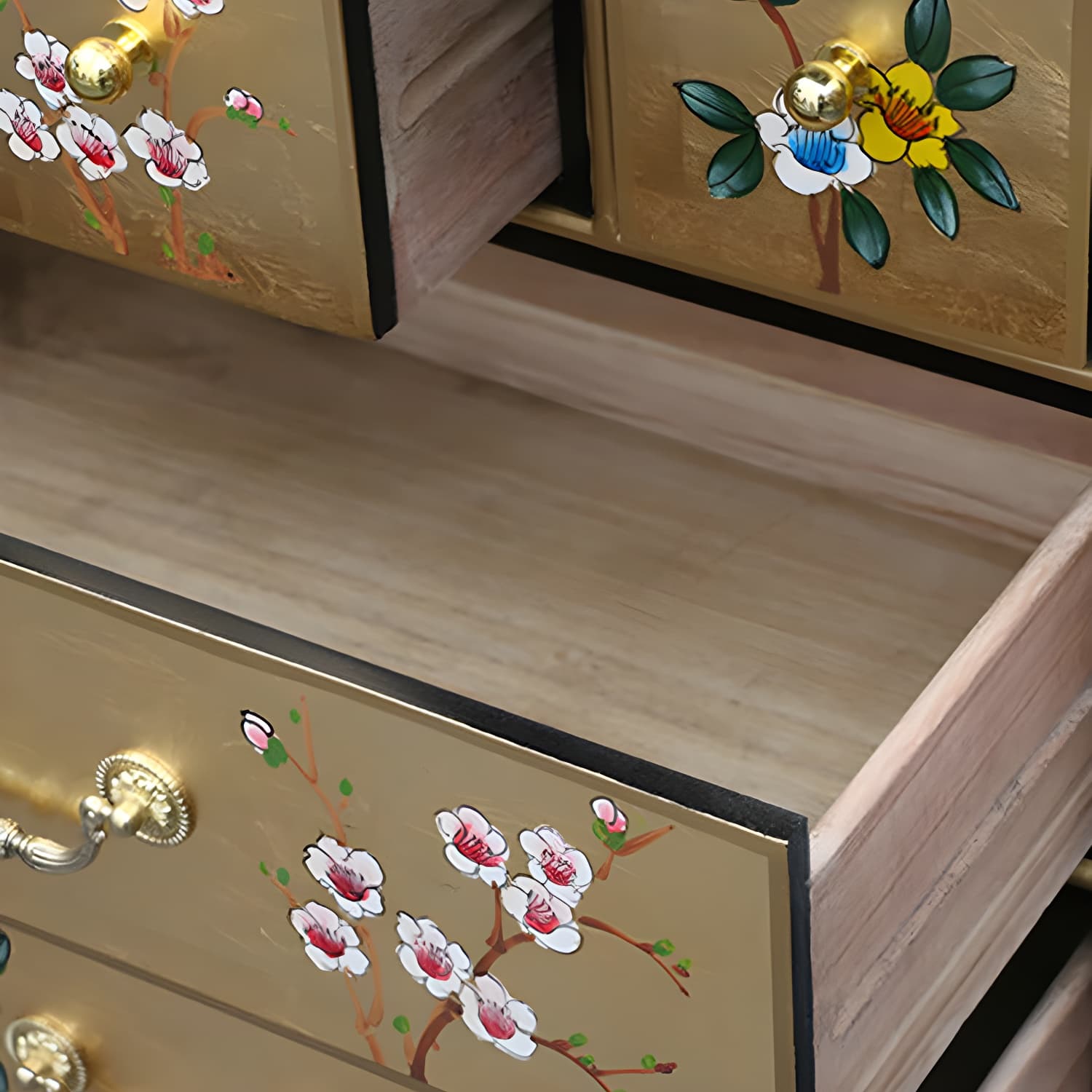 Classic Glam Dresser Solid Wood Storage Chest Dresser with 5/6/7/8/9 Drawers thumbnail 12