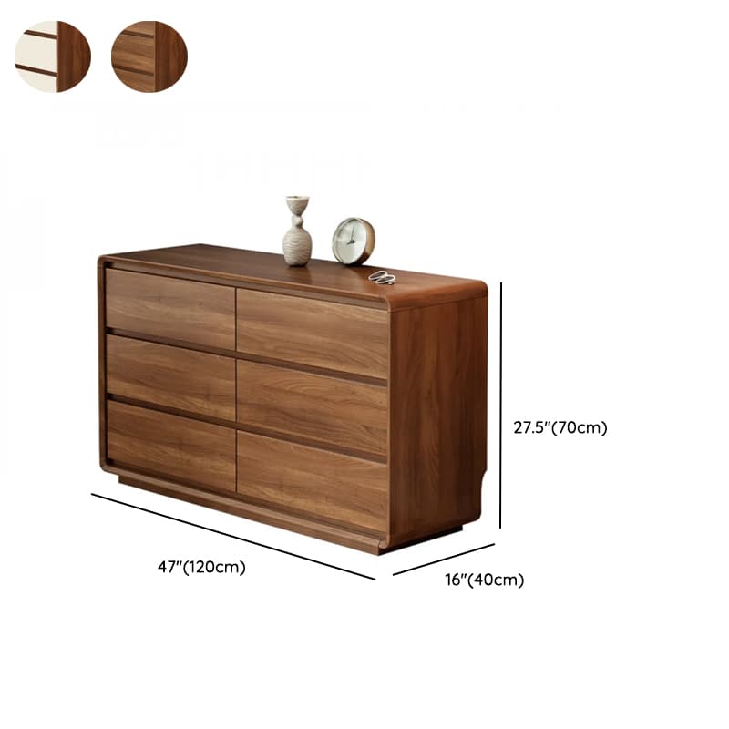 Simple Timber Console Dresser/Semainier/Bachelor Chest Horizontal/Vertical with 9 Drawers/6 Drawers/5 Drawers for Sleeping Quarters thumbnail 14