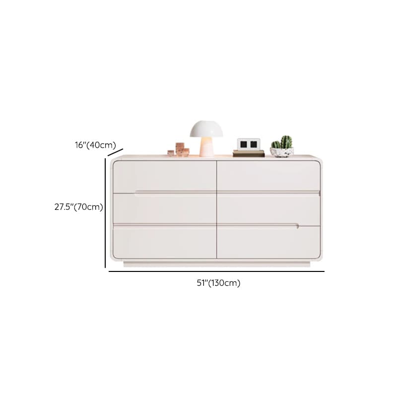 Art Deco White Horizontal/Vertical Bleached Wood Double Dresser/Bachelor Chest with 6 Drawers/8 Drawers/4 Drawers thumbnail 21