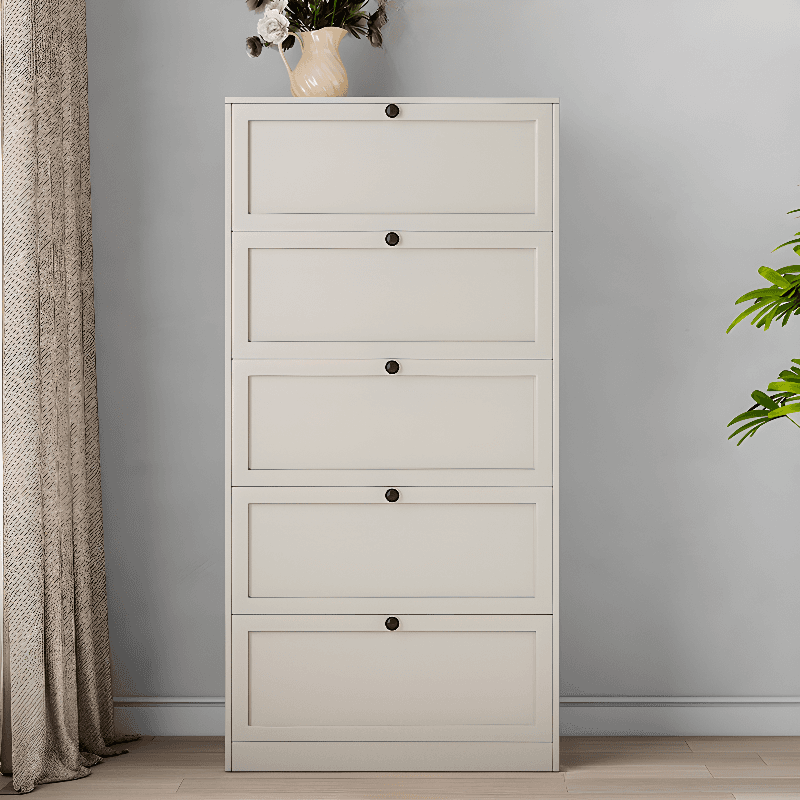 Casual Steel Bachelor Chest/Semainier with 5/3/4 Drawers in Vertical/Horizontal Orientation thumbnail 8