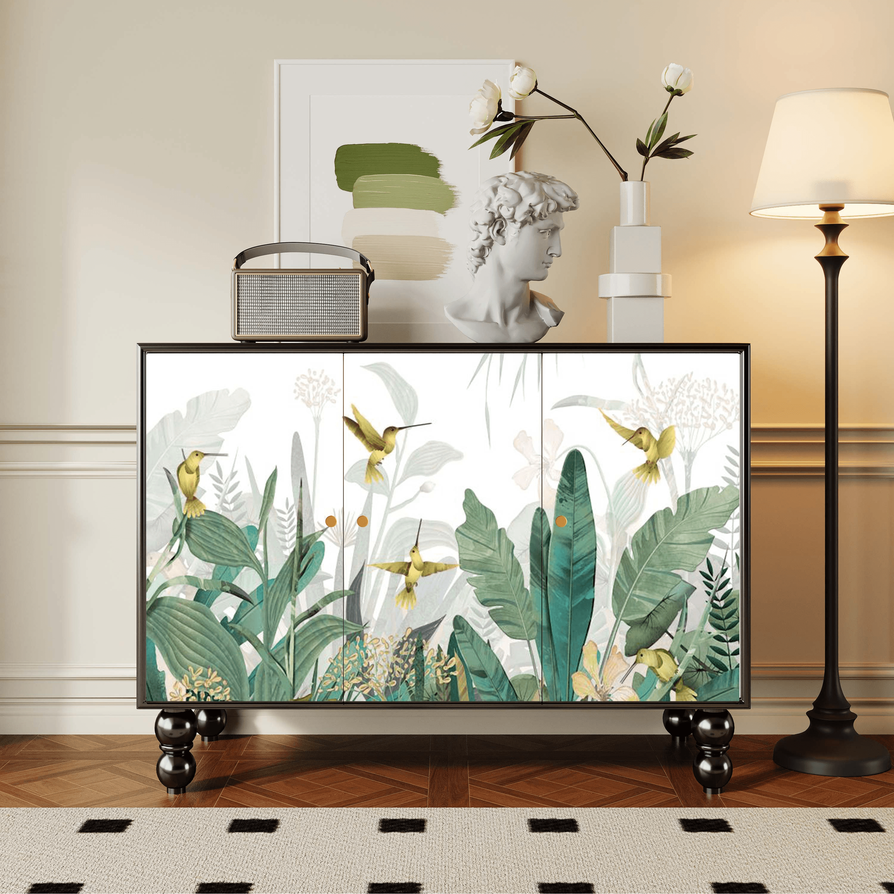 Parlor Detached Sideboard with Six Internal Shelves and Benchtop thumbnail 38
