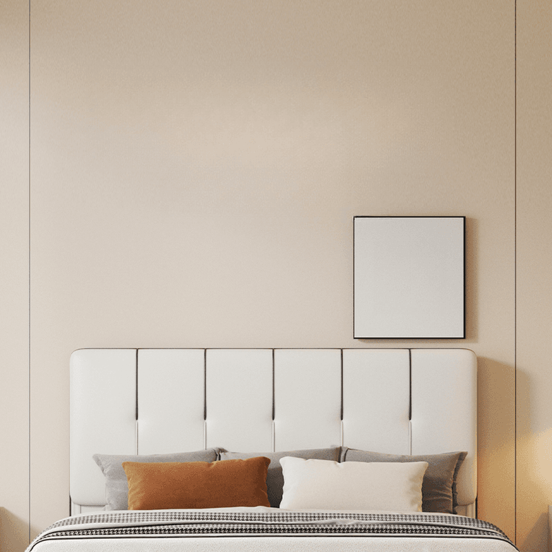 Modish No Distressing Button-tufted Panel Headboard in Rectangle Shape for King/Queen/Full Bed with Sponge Upholstery Fill and Standard Height thumbnail 5