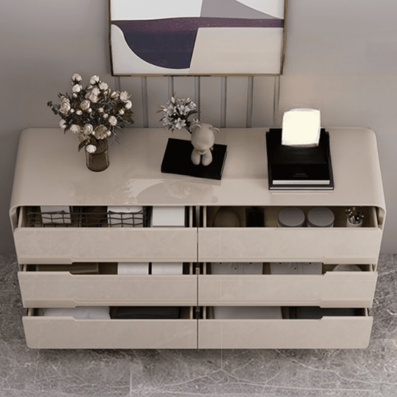 Modish Chalk Timber Horizontal/Vertical Console Dresser/Bachelor Chest/Wardrobe Chest with 6 Drawers/7 Drawers/3 Drawers thumbnail 3