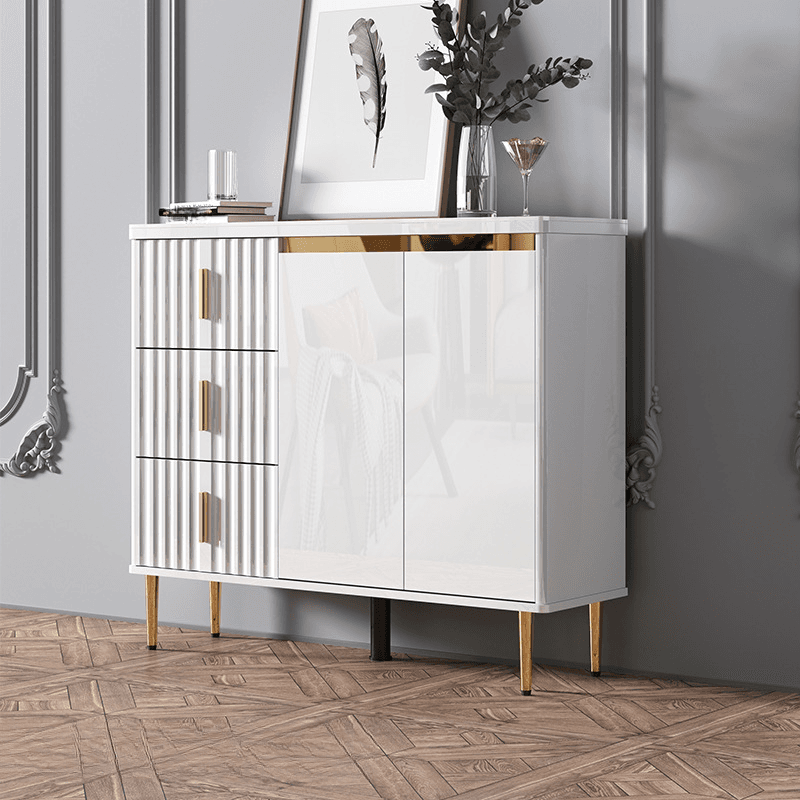 Luxurious Chalk Stone Standard Flooring Sideboard with 3 Doors & Variable Shelf thumbnail 13