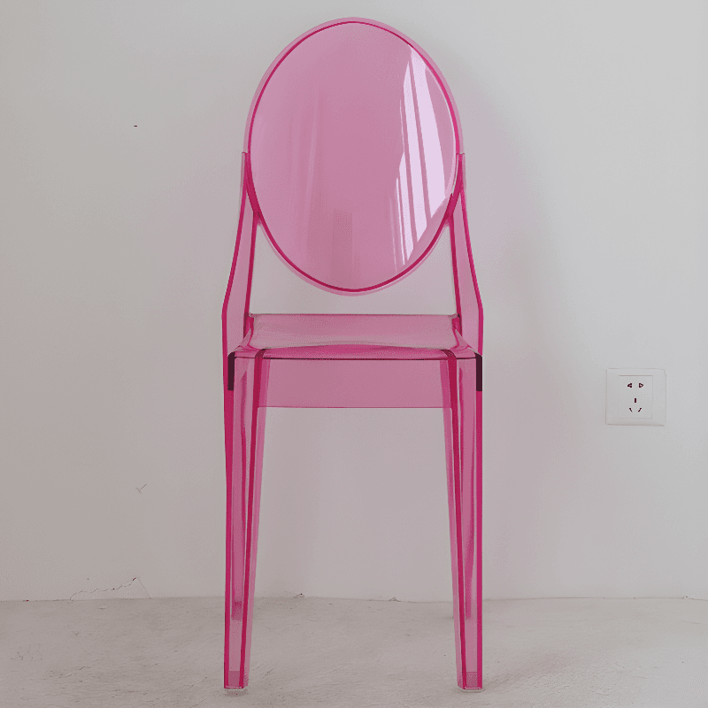 Firm Framed Armless Chair with Olive Green/Rose/Citrus Colored Legs thumbnail 12