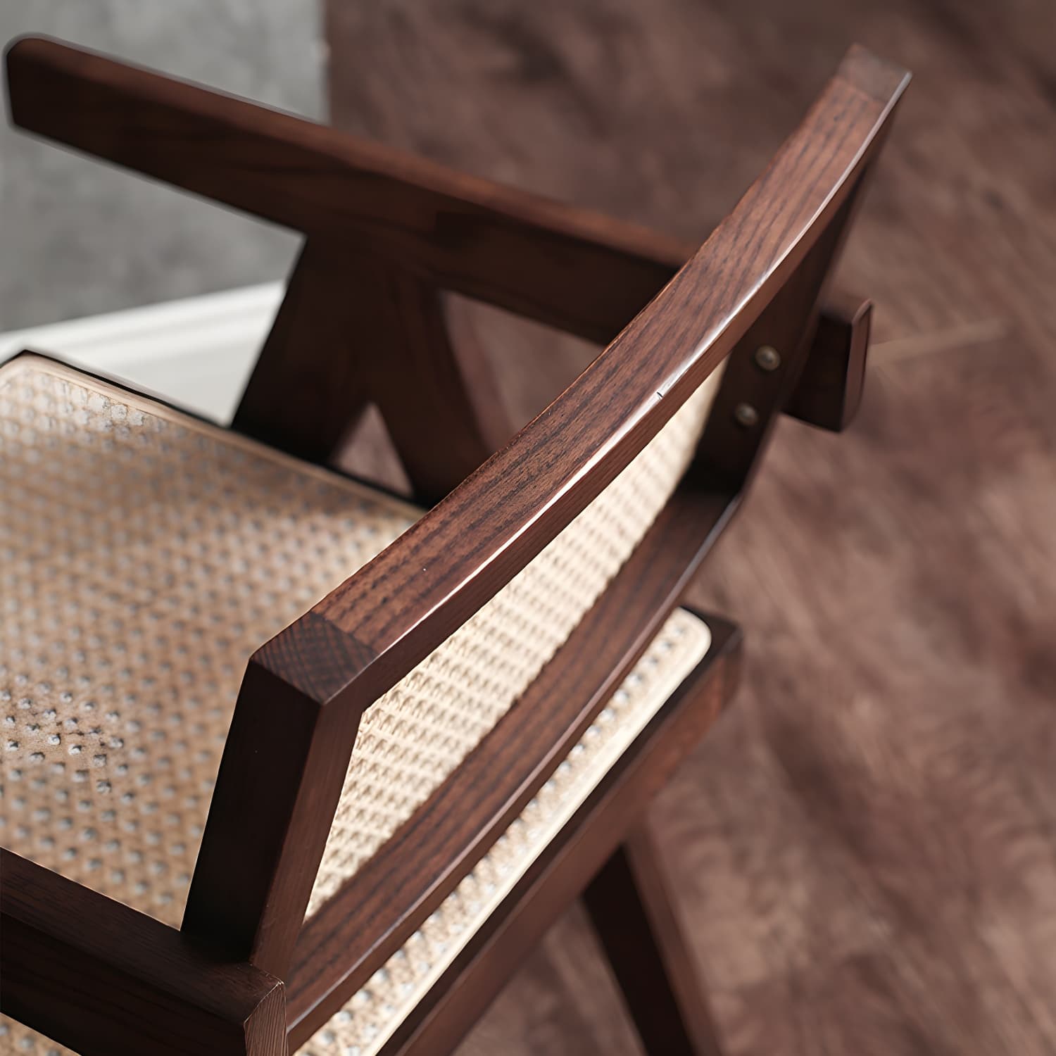 Contemporary Dining Room King Louis Back Solid Wood Dining Chair thumbnail 13