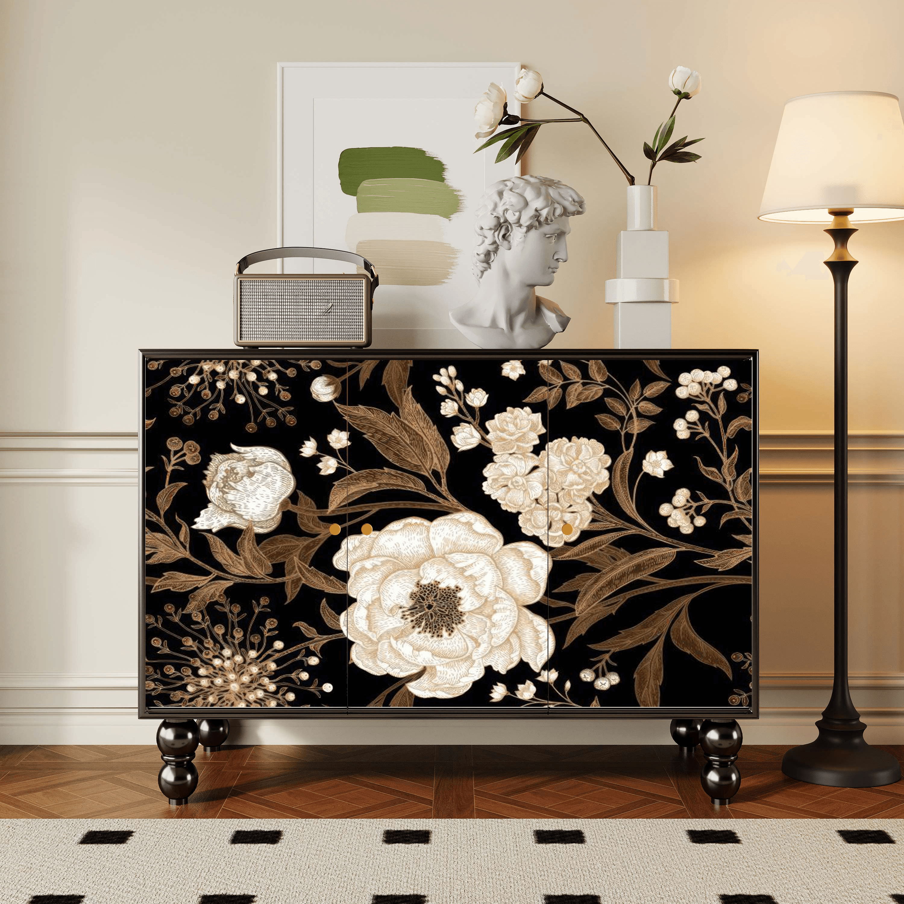 Parlor Detached Sideboard with Six Internal Shelves and Benchtop thumbnail 12