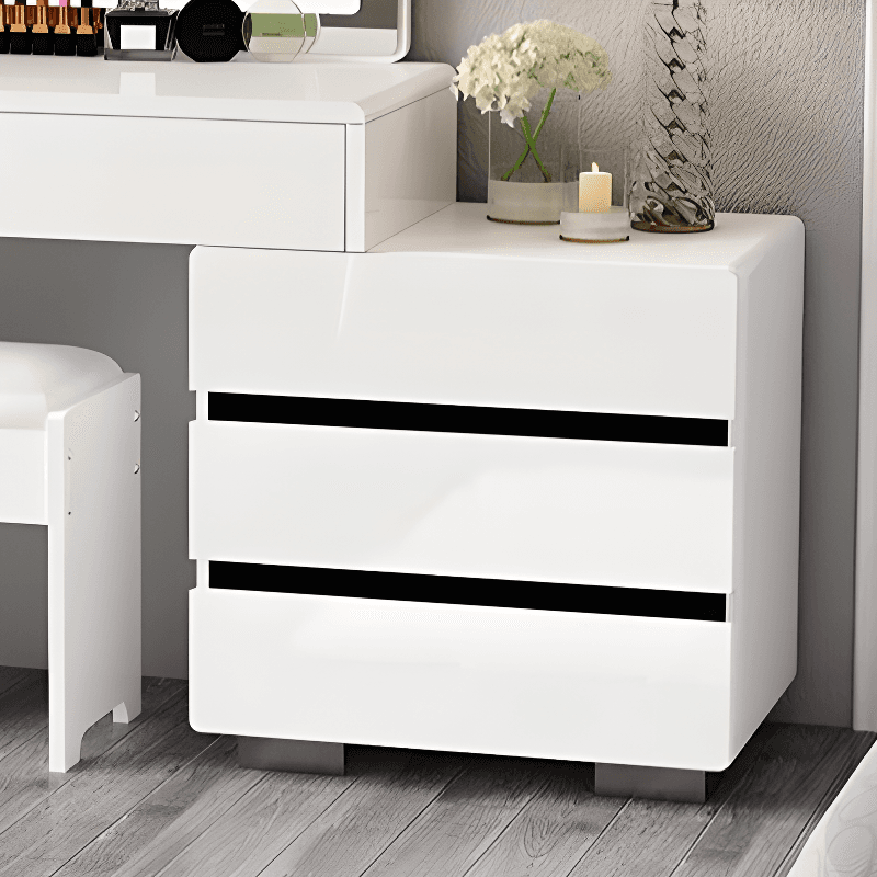 Scalable Manufactured Wood Push-Pull Bedroom Floor Vanity, No Suspended thumbnail 8