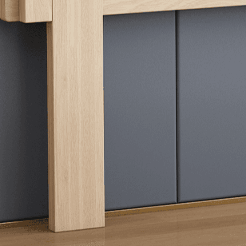 Trendy Full(54"W x 75"L)/Queen(60"W x 80"L)/King(76"W x 80"L) No Distressing Standard（36-55“） Rectangle Panel Headboard with Lumber Frame, Sponge Filling Included/Not Included thumbnail 7