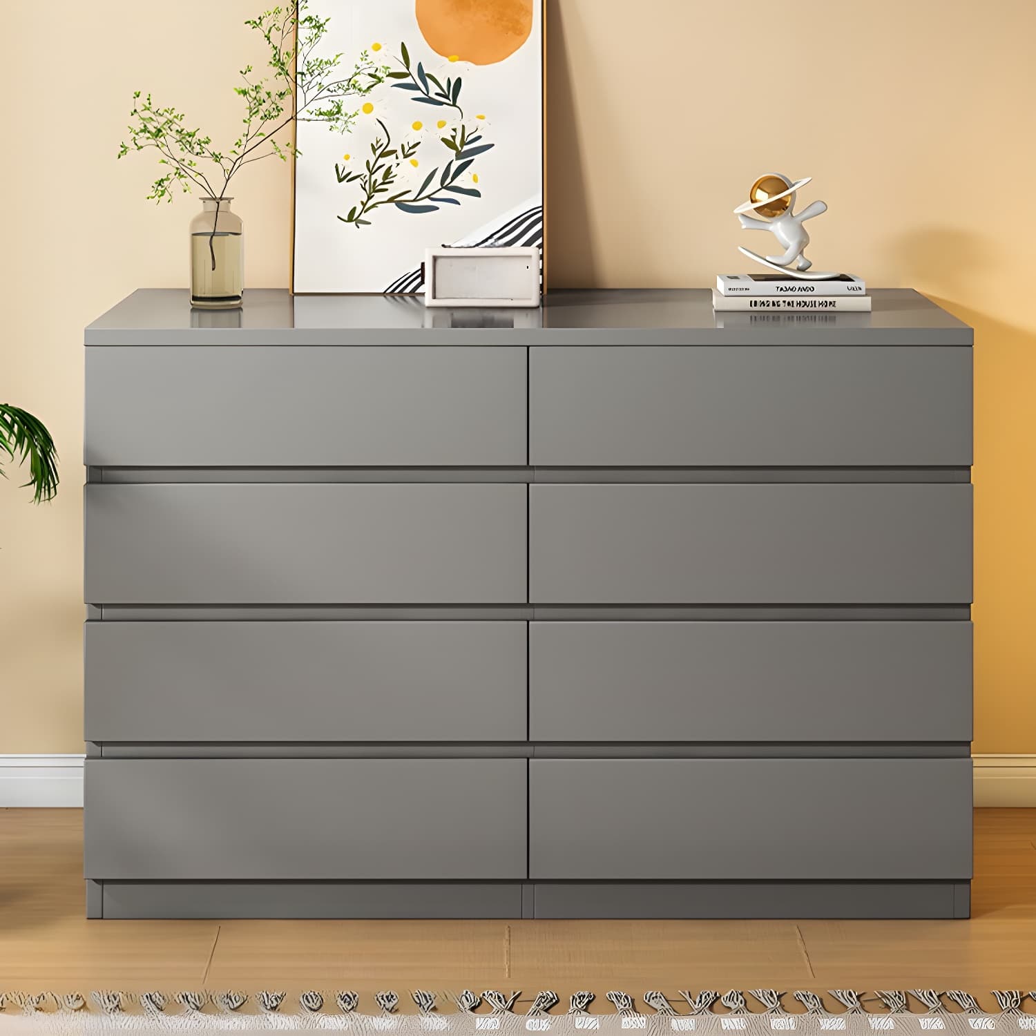 Modern Wood Dressers with Self-Close Drawers - Sleek & Stylish Design thumbnail 12