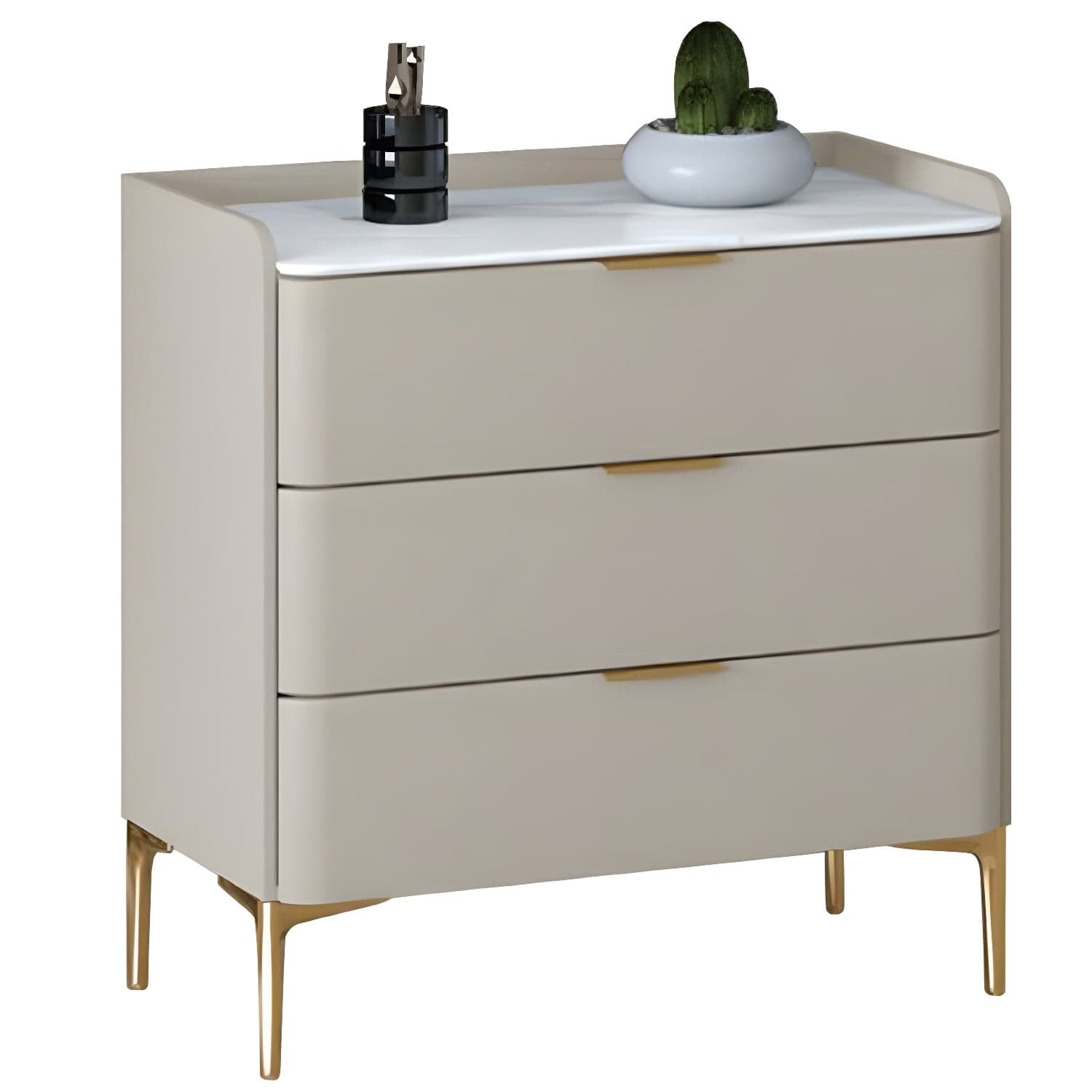 Modern Pine Wood Dresser with Drawers and Soft Close Glides in Narrow Design thumbnail 7