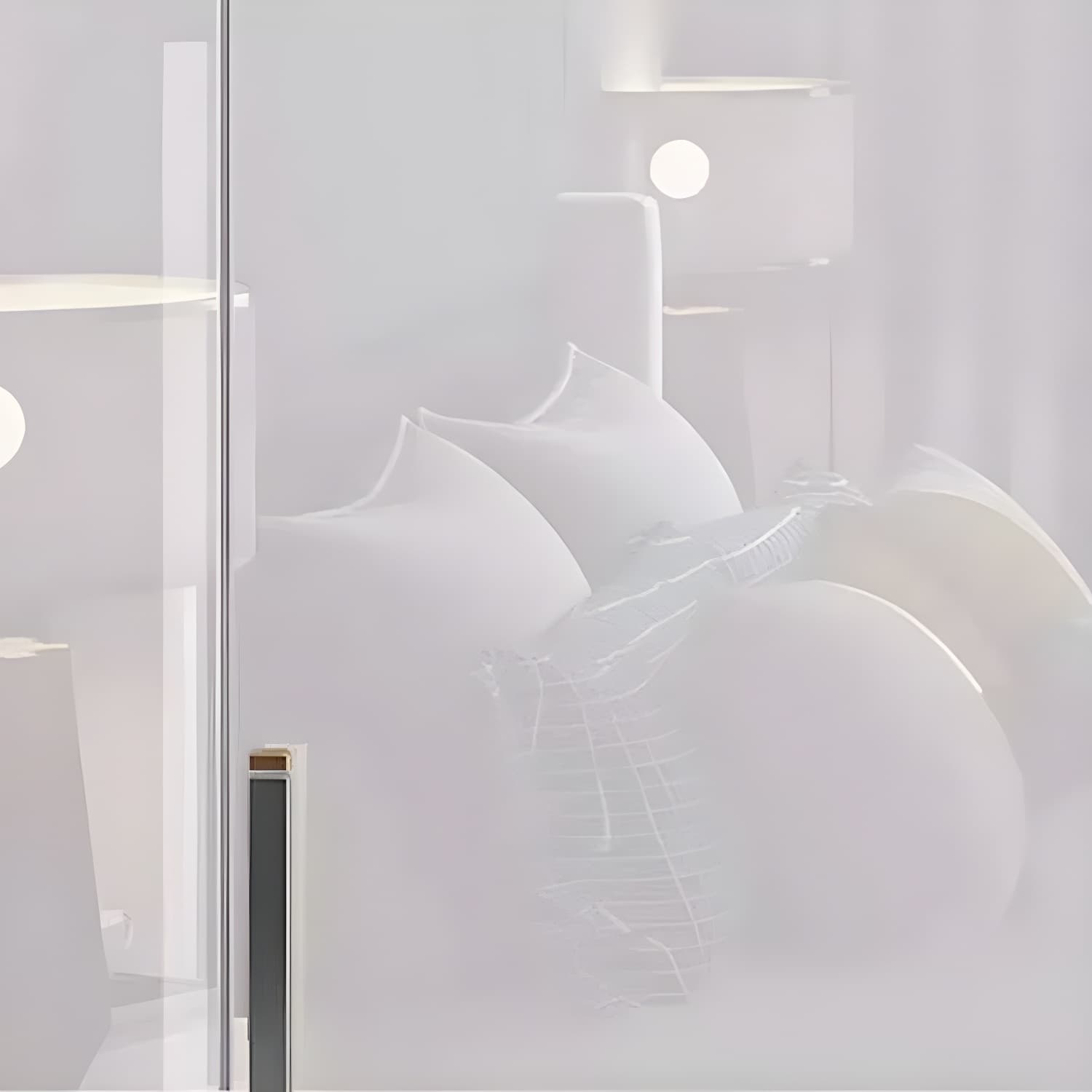 Modern Simple Style Double Door Storage Wardrobe for Bedroom thumbnail 4
