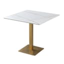 Table Top Color White/Gold
