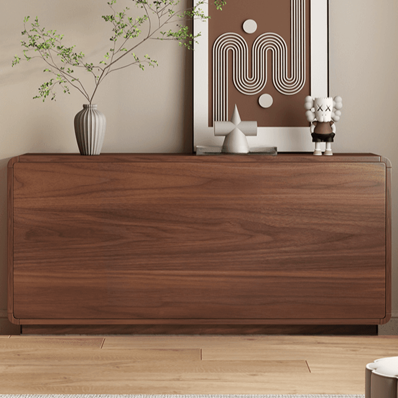 Cocoa Simplistic Natural Wood Double Dresser/Lingerie Chest with 6/9/5 Drawers in Horizontal/Vertical Orientation thumbnail 4