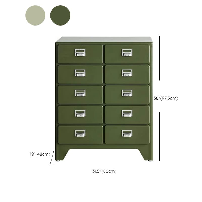 Modern Metal Dresser with Soft-Close Drawers for Bedroom Organization thumbnail 18