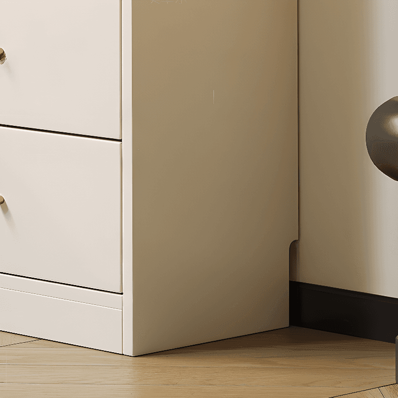 Chalk Trendy Composite Wood Semainier with Shelves, Hutch, and 6/5/4 Drawers in Vertical Orientation thumbnail 7