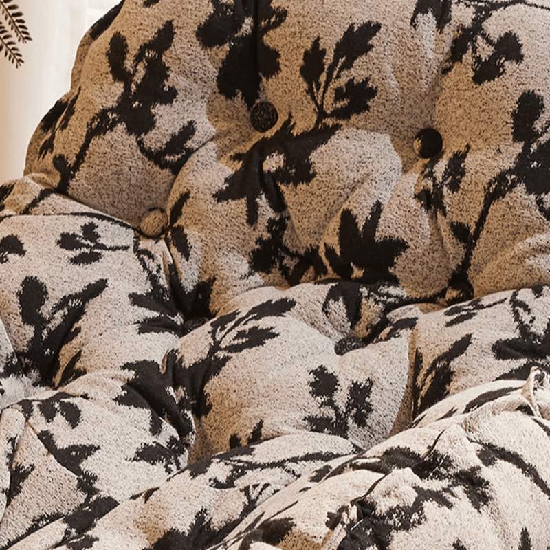 Simple Scratch-tolerant Upholstered Porch Rocker: Padded thumbnail 13