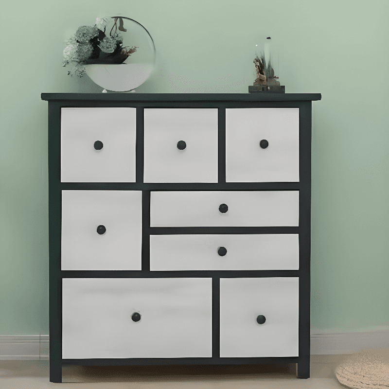 French Wood Vertical Console Dresser with 9 Drawers/7 Drawers/10 Drawers