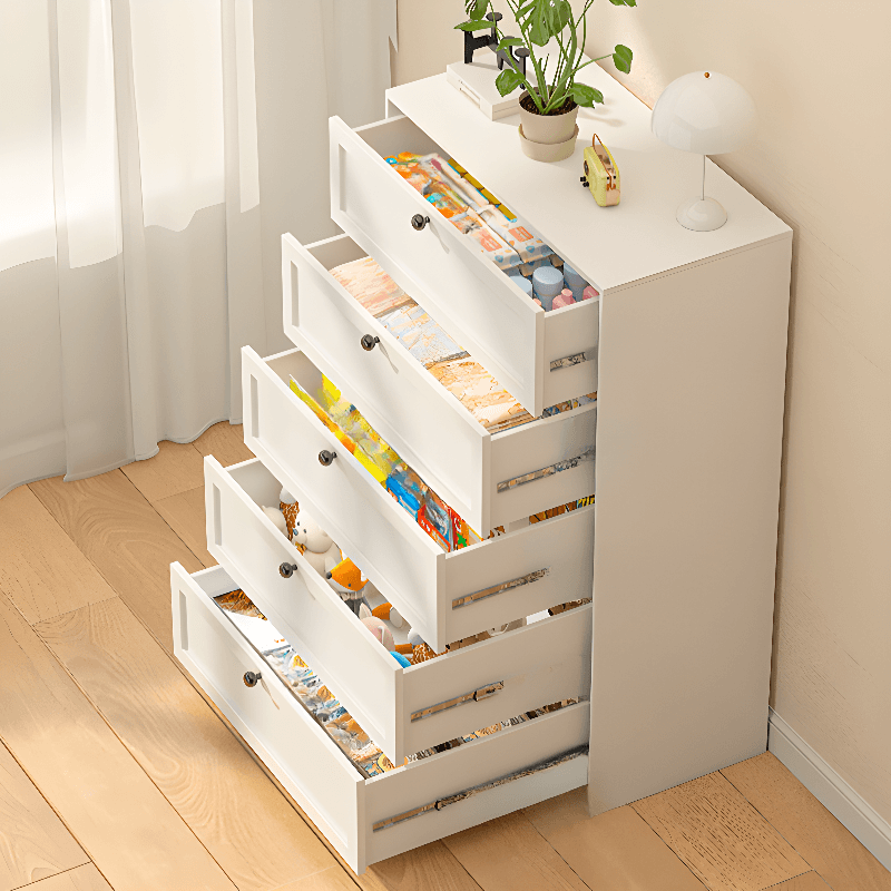 Simple Steel Bachelor Chest with 3/5/4 Drawers in Vertical/Horizontal Orientation thumbnail 6
