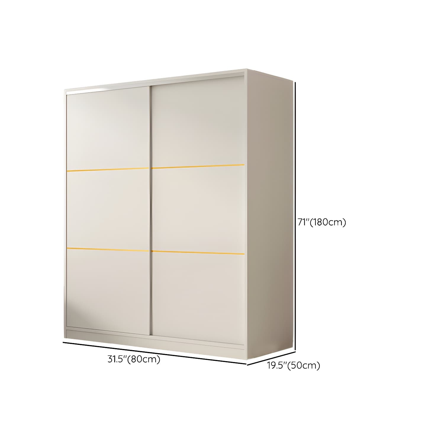 Spacious White Wardrobe Armoire with Shelves and Clothing Rod - Your Perfect Closet Solution thumbnail 9