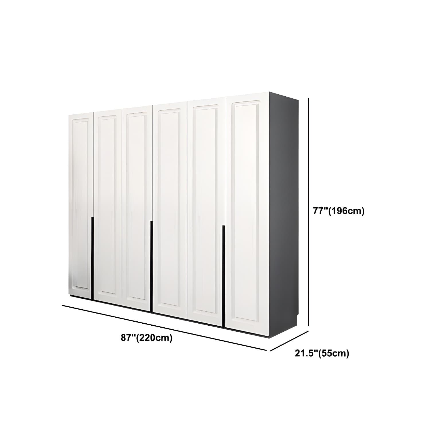 Modern Style Wooden Wardrobe Soft Close Door Wardrobe Closet with Drawer thumbnail 23