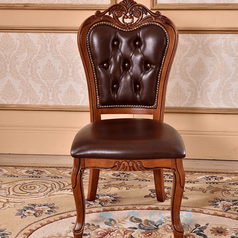Modern Simple Style Queen Anne Upholstered Arm Chair with Arms, Walnut Timber Legs thumbnail 15