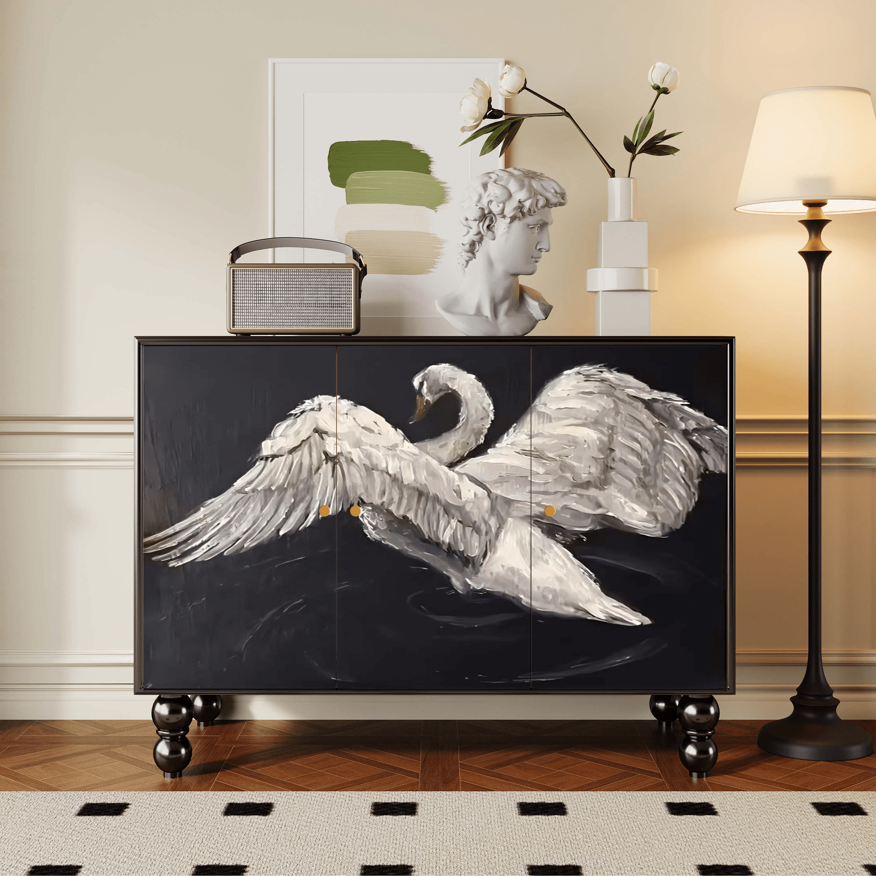 Parlor Detached Sideboard with Six Internal Shelves and Benchtop thumbnail 4