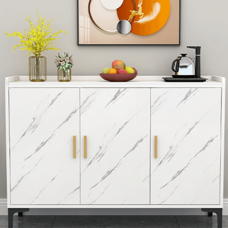 2 Doors/4 Doors/3 Doors Glamorous Narrow/Standard Sintered Stone Flooring Sideboard with Larder & Changeable Shelf thumbnail 9