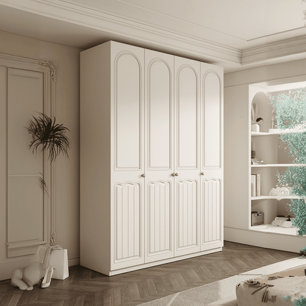 Modern Laminate Standalone Almirah with Compartments, Soft Close Door, and Interior Shelves thumbnail 3