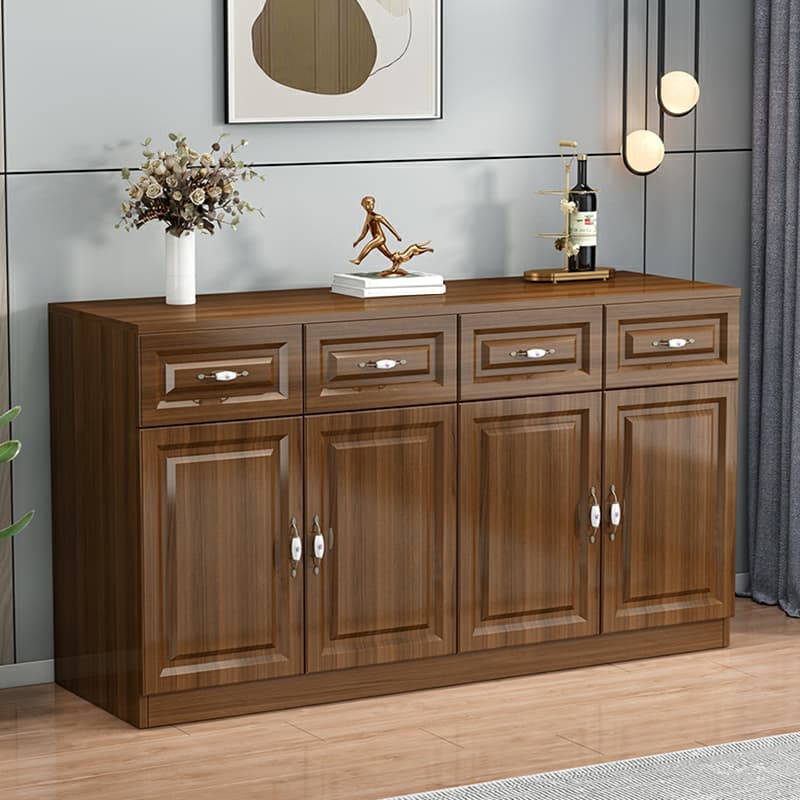 Modern Wood Cabinets Buffets & Sideboards 31.5 inches Width Non-Adjustable Drawers Included thumbnail 3