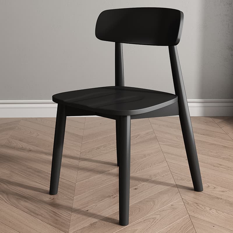 For Restaurant Light-Toned Wood Framed Armless Chair thumbnail 1