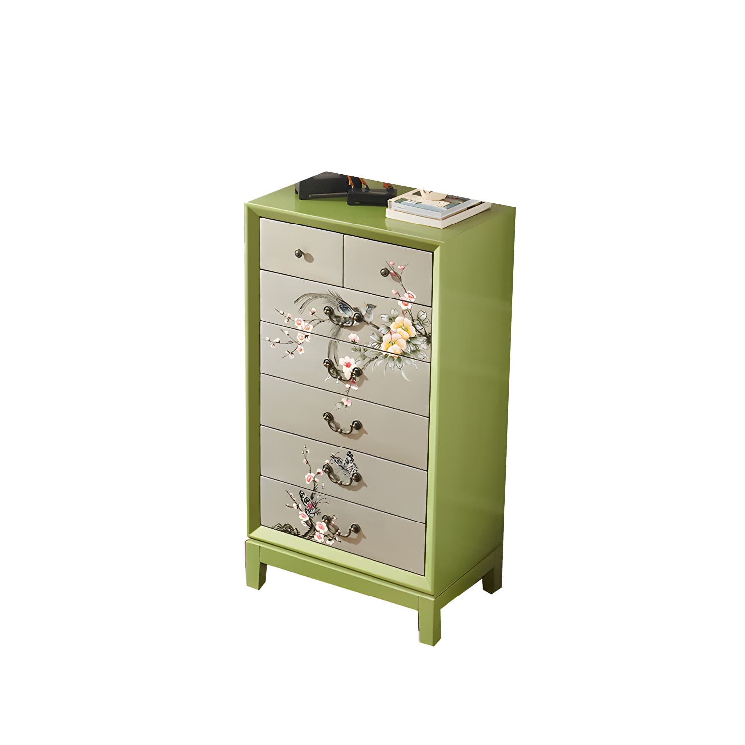 Classic Glam Dresser Solid Wood Storage Chest Dresser with 5/6/7/8/9 Drawers